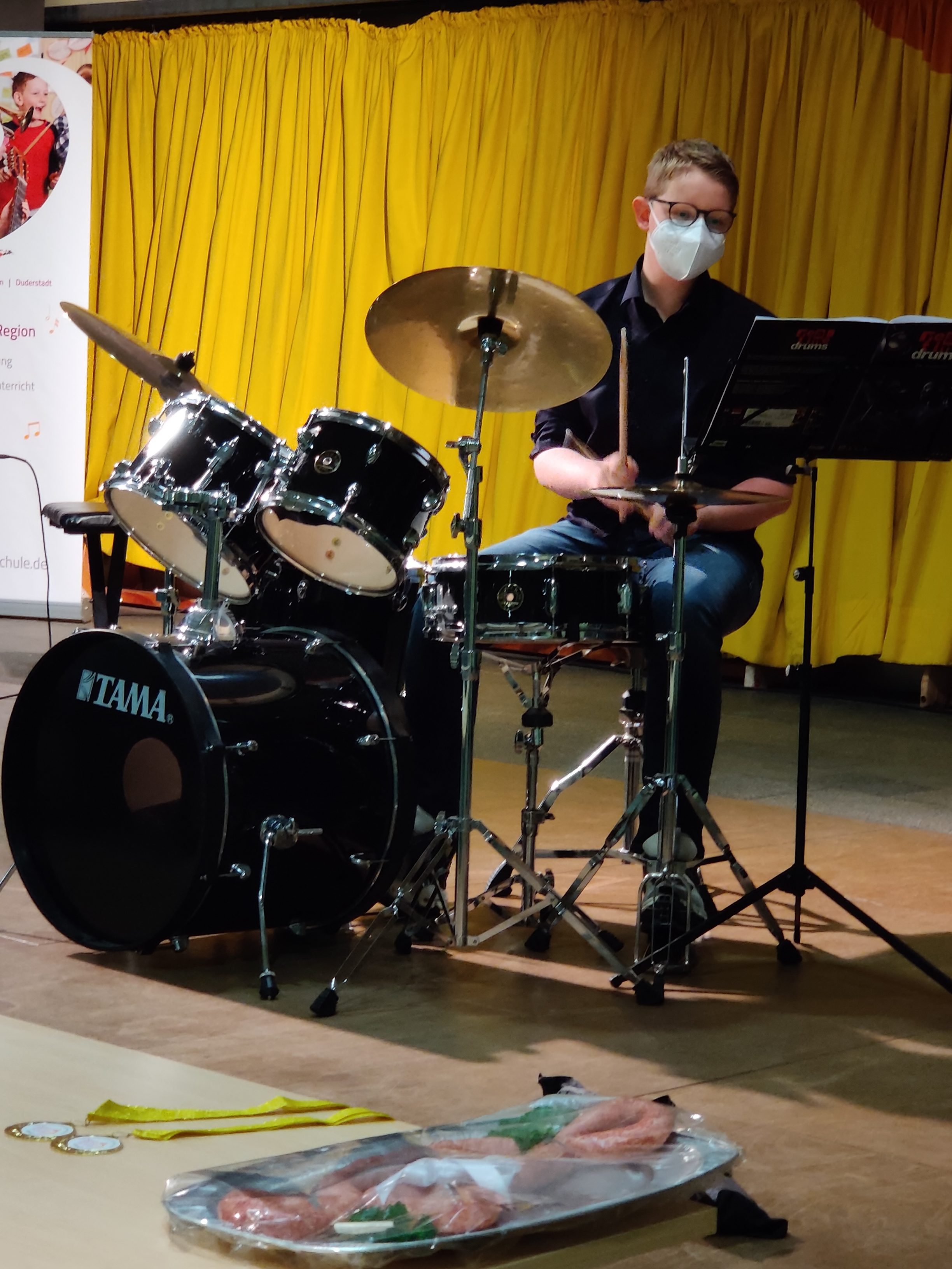 Schlagzeugspieler der Kreismusikschule Göttingen