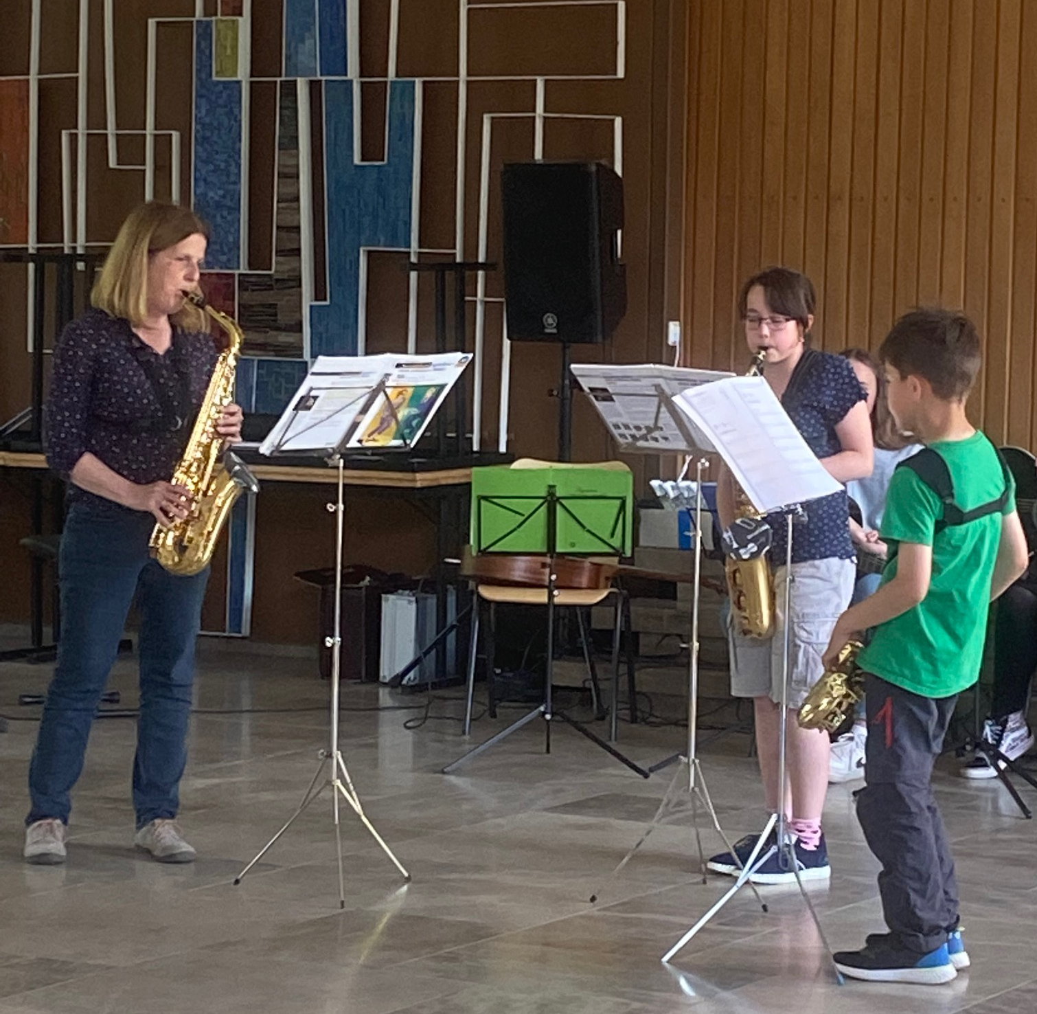 Saxofongruppe der Kreismusikschule Göttingen, Osterode