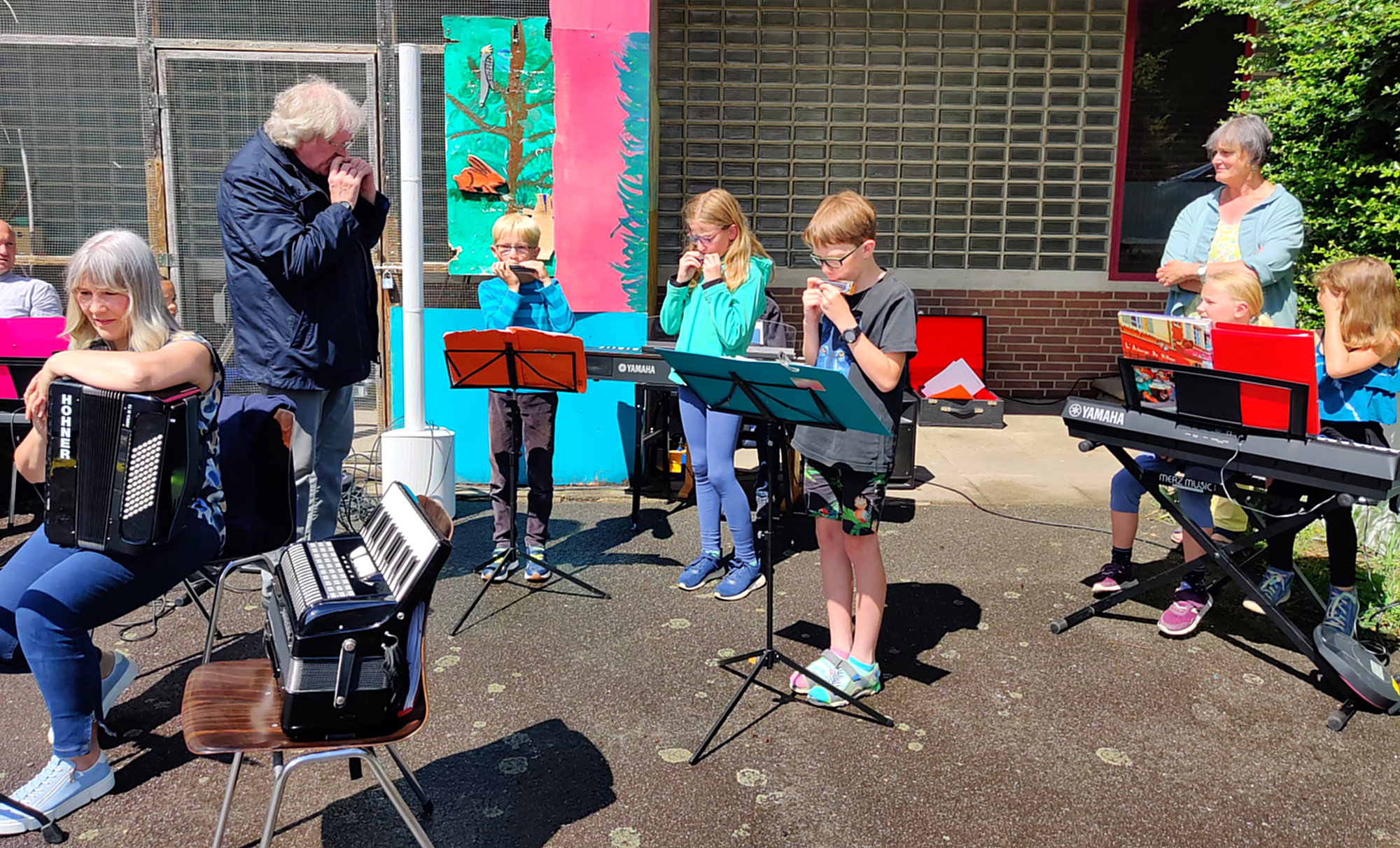 Mundharmonikagruppe der Kreismusikschule Osterode