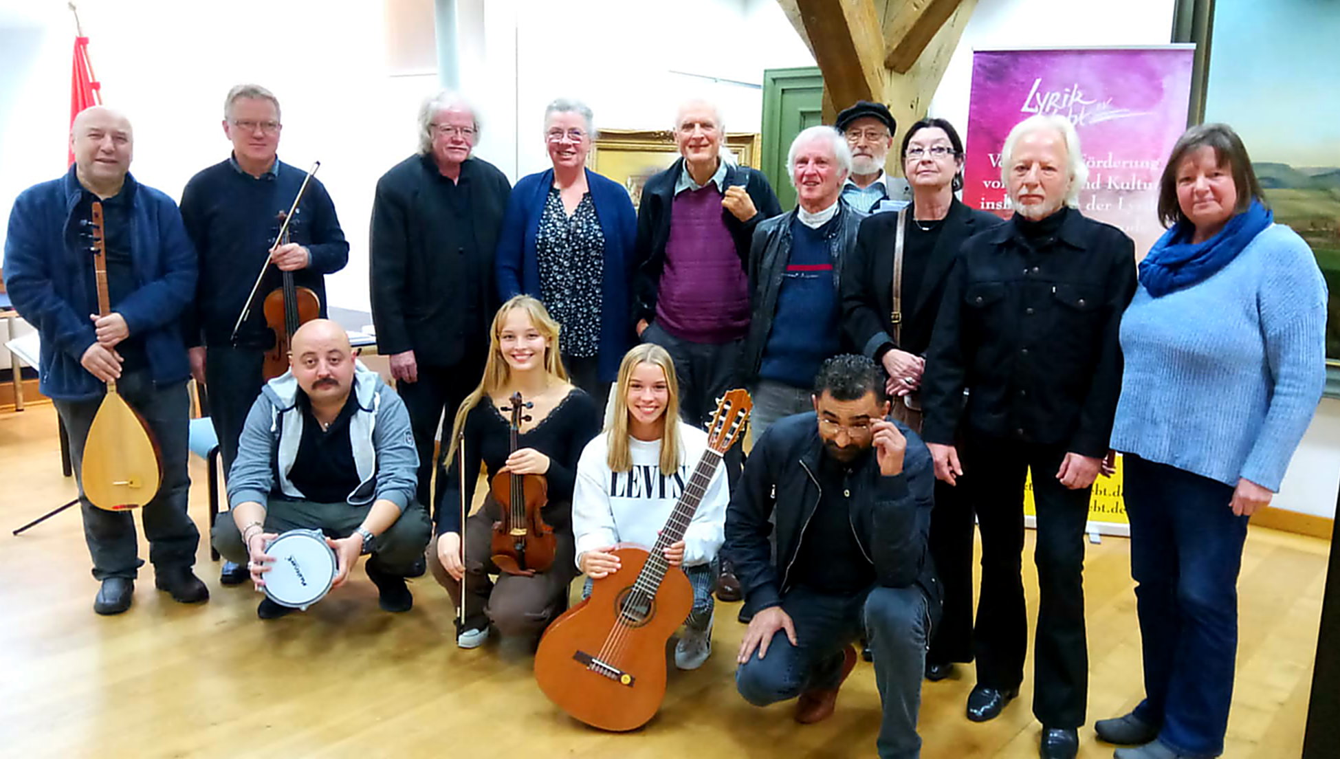 Gruppenbild Konzert lyrisches Rathaus in Osterode