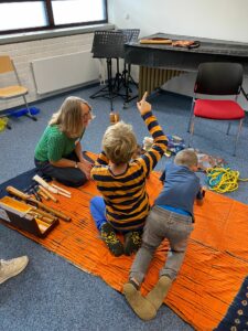 Flöten beim Tag der offenen Tür der Kreismusikschule in Hann. Münden